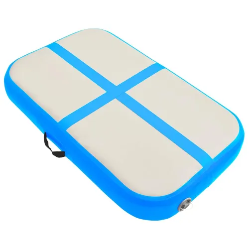 Strunjača na napuhavanje s crpkom 60 x 100 x 10 cm PVC plava - Plava 60 x 100 x 10 cm Cijena