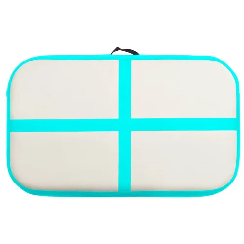 Strunjača na napuhavanje s crpkom 60 x 100 x 10 cm PVC zelena - Zelena 60 x 100 x 10 cm Cijena