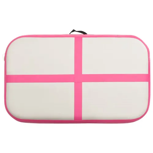 Strunjača na napuhavanje s crpkom 60 x 100 x 20 cm PVC roza - Ružičasta 60 x 100 x 20 cm Cijena
