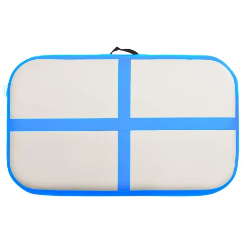 Strunjača na napuhavanje s crpkom 60 x 100 x 20 cm PVC plava - Plava 60 x 100 x 20 cm Cijena