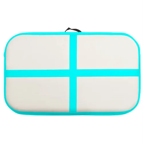Strunjača na napuhavanje s crpkom 60 x 100 x 20 cm PVC zelena - Zelena 60 x 100 x 20 cm Cijena
