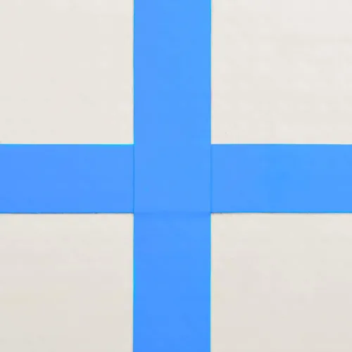 Strunjača na napuhavanje s crpkom 400 x 100 x 20 cm PVC plava - Plava 400 x 100 x 20 cm Cijena