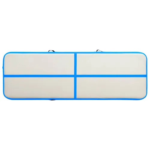 Strunjača na napuhavanje s crpkom 400 x 100 x 20 cm PVC plava - Plava 400 x 100 x 20 cm Cijena