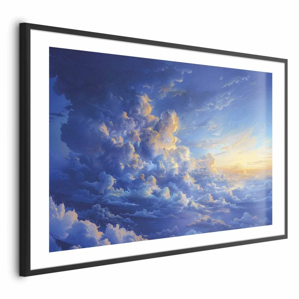 Plakat - When the Sky Becomes Canvas: A Masterpiece of Nature in the Clouds 30x21 Bez okvira s margom