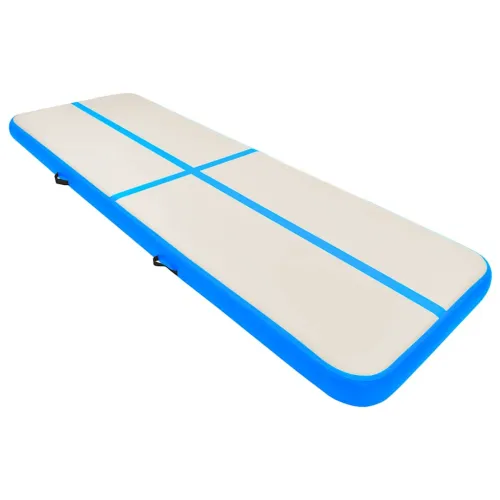 Strunjača na napuhavanje s crpkom 500 x 100 x 20 cm PVC plava - Plava 500 x 100 x 20 cm Cijena