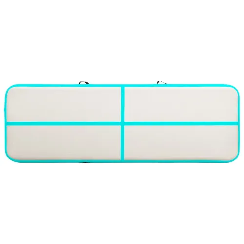 Strunjača na napuhavanje s crpkom 500 x 100 x 20 cm PVC zelena - Zelena 500 x 100 x 20 cm Cijena