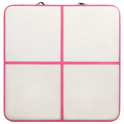 Strunjača na napuhavanje s crpkom 200 x 200 x 10 cm PVC roza - Ružičasta 200 x 200 x 10 cm Cijena