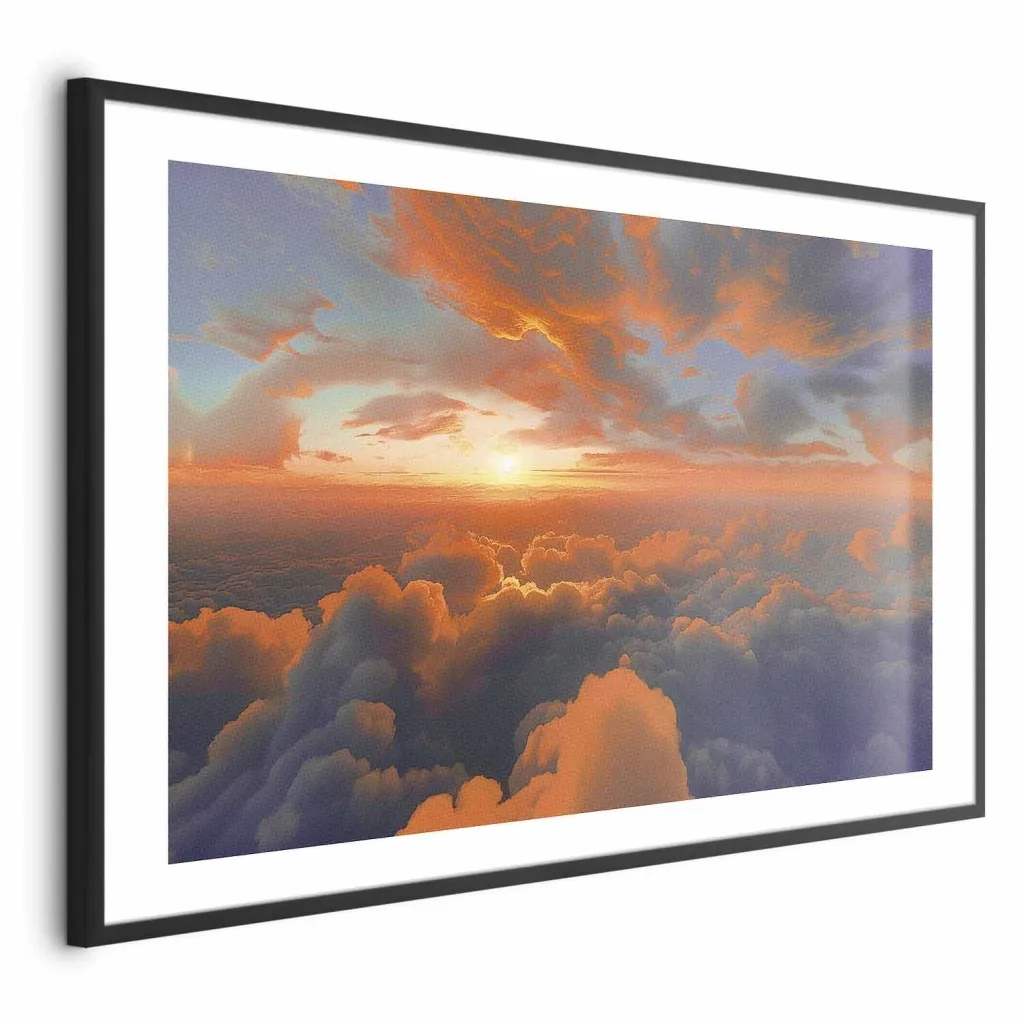 Plakat - When Dawn Tickles the Clouds: A Color Show on the Morning Sky 30x21 Bez okvira s margom