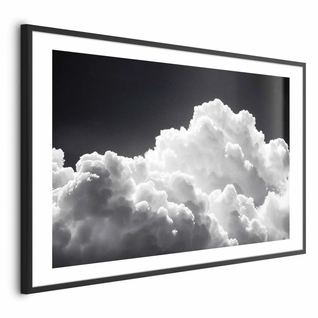 Plakat - Discover the Infinite Play of Sunlight – Clouds and Shadows in the Sky 30x21 Bez okvira s margom