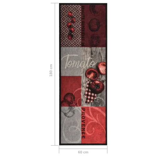 Prostirka za kuhinjski pod Tomato periva 60 x 180 cm - Rajčica 60 x 180 cm Cijena