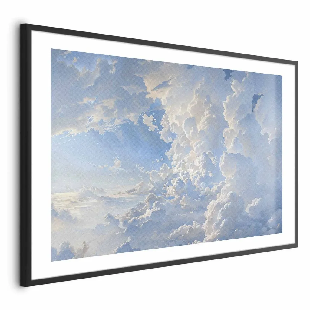 Plakat - The Sun Revealing Cloud Secrets: Spectacular Sky Images 30x21 Bez okvira s margom