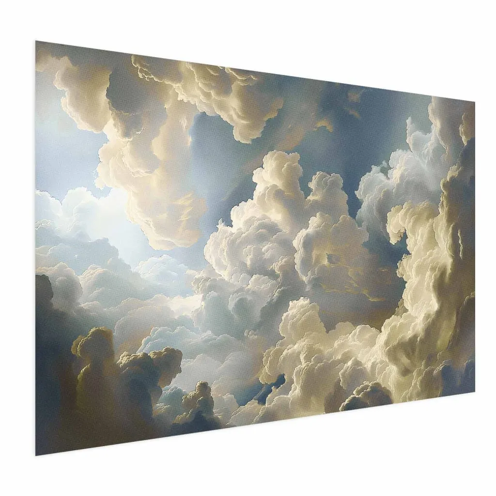 Plakat - Sun and Shadows: A Theatrical Show of Nature High Above the Ground 30x21 Bez okvira