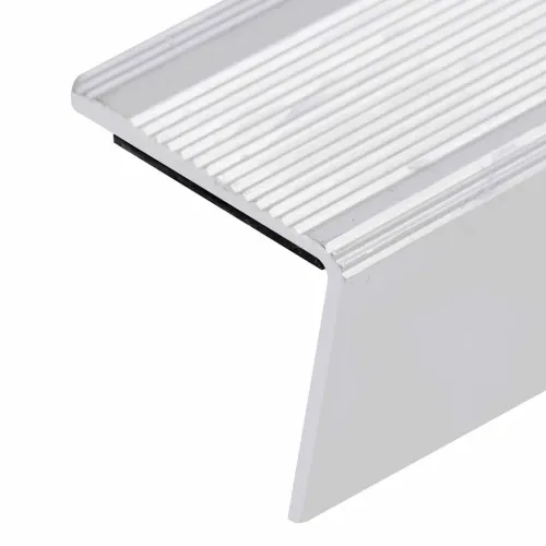 Rubnjaci za stepenice L-oblik 15 kom aluminijski 100 cm srebrni - Srebrno 100 cm (15 pcs) Traka Cijena