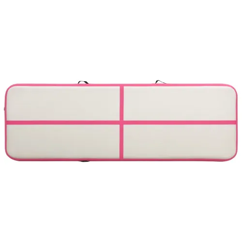 Strunjača na napuhavanje s crpkom 400 x 100 x 15 cm PVC roza - Ružičasta 400 x 100 x 15 cm Cijena