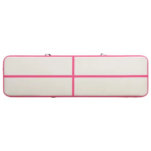 Strunjača na napuhavanje s crpkom 600 x 100 x 15 cm PVC roza - Ružičasta 600 x 100 x 15 cm Cijena