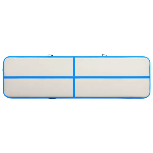 Strunjača na napuhavanje s crpkom 600 x 100 x 15 cm PVC plava - Plava 600 x 100 x 15 cm Cijena