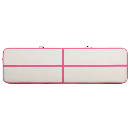 Strunjača na napuhavanje s crpkom 700 x 100 x 15 cm PVC roza - Ružičasta 700 x 100 x 15 cm Cijena