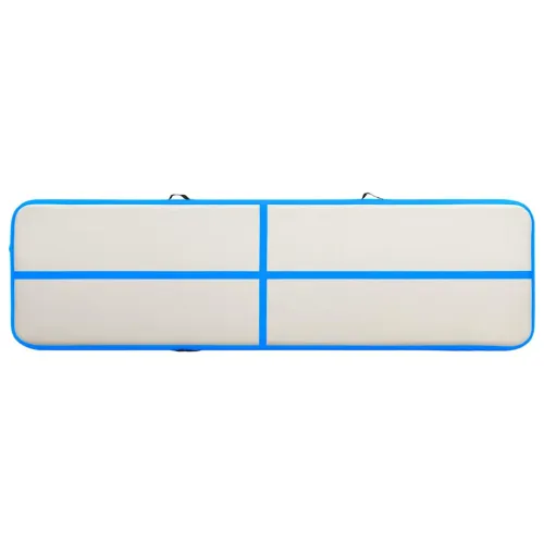 Strunjača na napuhavanje s crpkom 800 x 100 x 15 cm PVC plava - Plava 800 x 100 x 15 cm Cijena