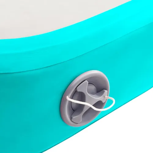 Strunjača na napuhavanje s crpkom 800 x 100 x 15 cm PVC zelena - Zelena 800 x 100 x 15 cm Cijena