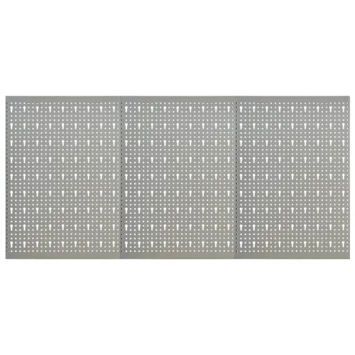 Zidne ploče za alat 3 kom 40 x 58 cm čelične - 3 3 Cijena