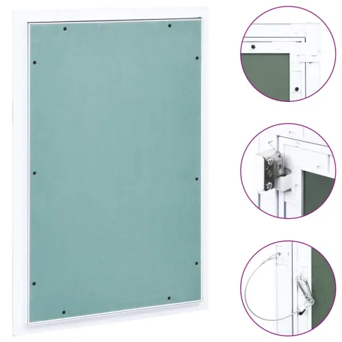 Revizijski otvor za knauf - Pristupna ploča s aluminijskim okvirom i knaufom 400 x 600 mm - 400 x 600 mm Cijena