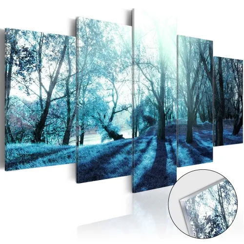 Slika na akrilnom staklu - Blue Glade 200x100 Cijena