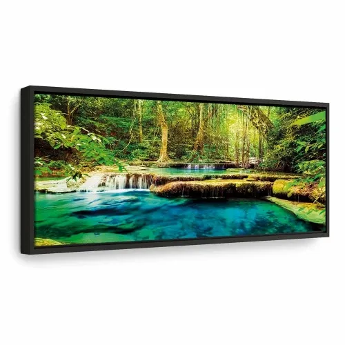 Slika - A Jewel of Nature 120x40 U crnom drvenom okviru Cijena