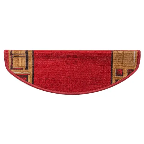 Ljepljivi tepisi za stepenice 15 kom crveni 65 x 21 x 4 cm - Crvena 15 Polukružno Cijena