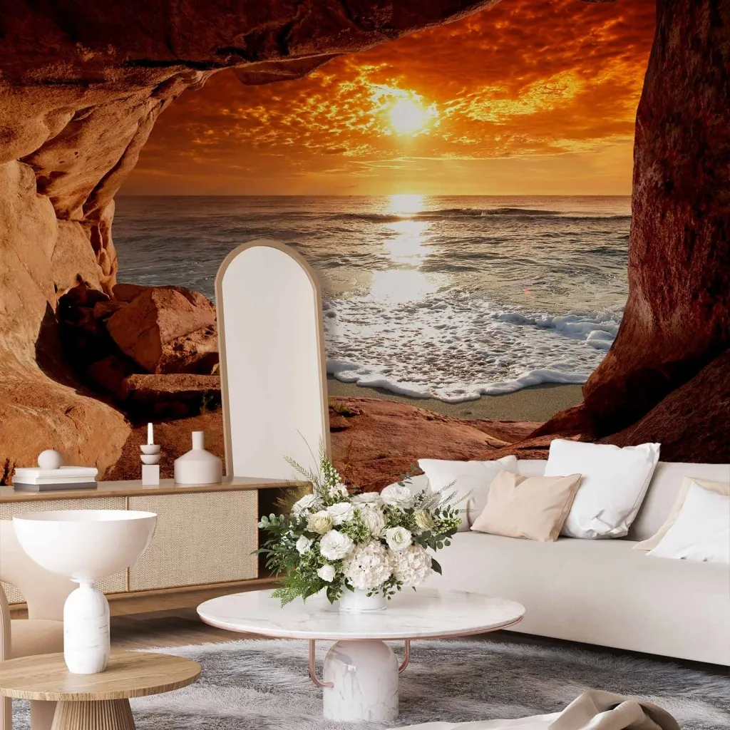 Foto tapeta - Exit from the Cave 100x70 Standard