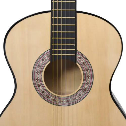 Klasična gitara za početnike s torbom 4/4 39 - Svjetlosmeđa 4/4 39 Cijena