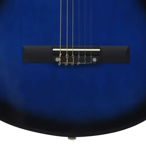 Klasična gitara za početnike s torbom plava 4/4 39 - Plava 4/4 39 Cijena