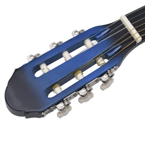 Klasična gitara za početnike s torbom plava 4/4 39 - Plava 4/4 39 Cijena