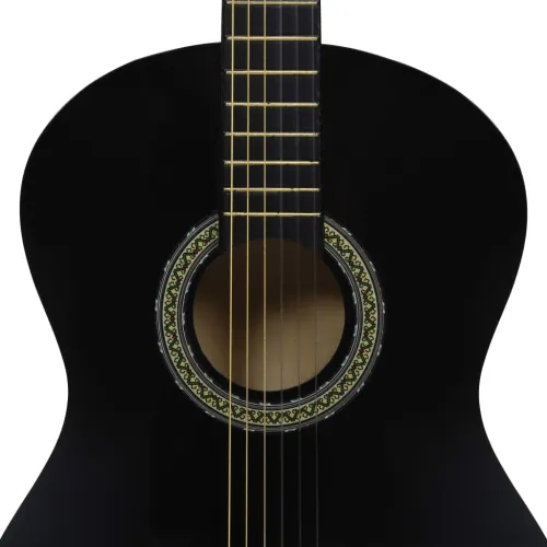 Klasična gitara za početnike s torbom crna 4/4 39 - Crna 4/4 39 Cijena