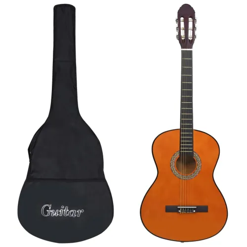 Klasična gitara za početnike s torbom 4/4 39 - Tamno smeđa 4/4 39 Cijena