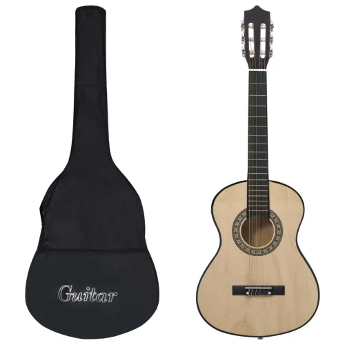 Klasična gitara za početnike i djecu s torbom 1/2 34 ” - Svjetlosmeđa 1/2 34” Cijena
