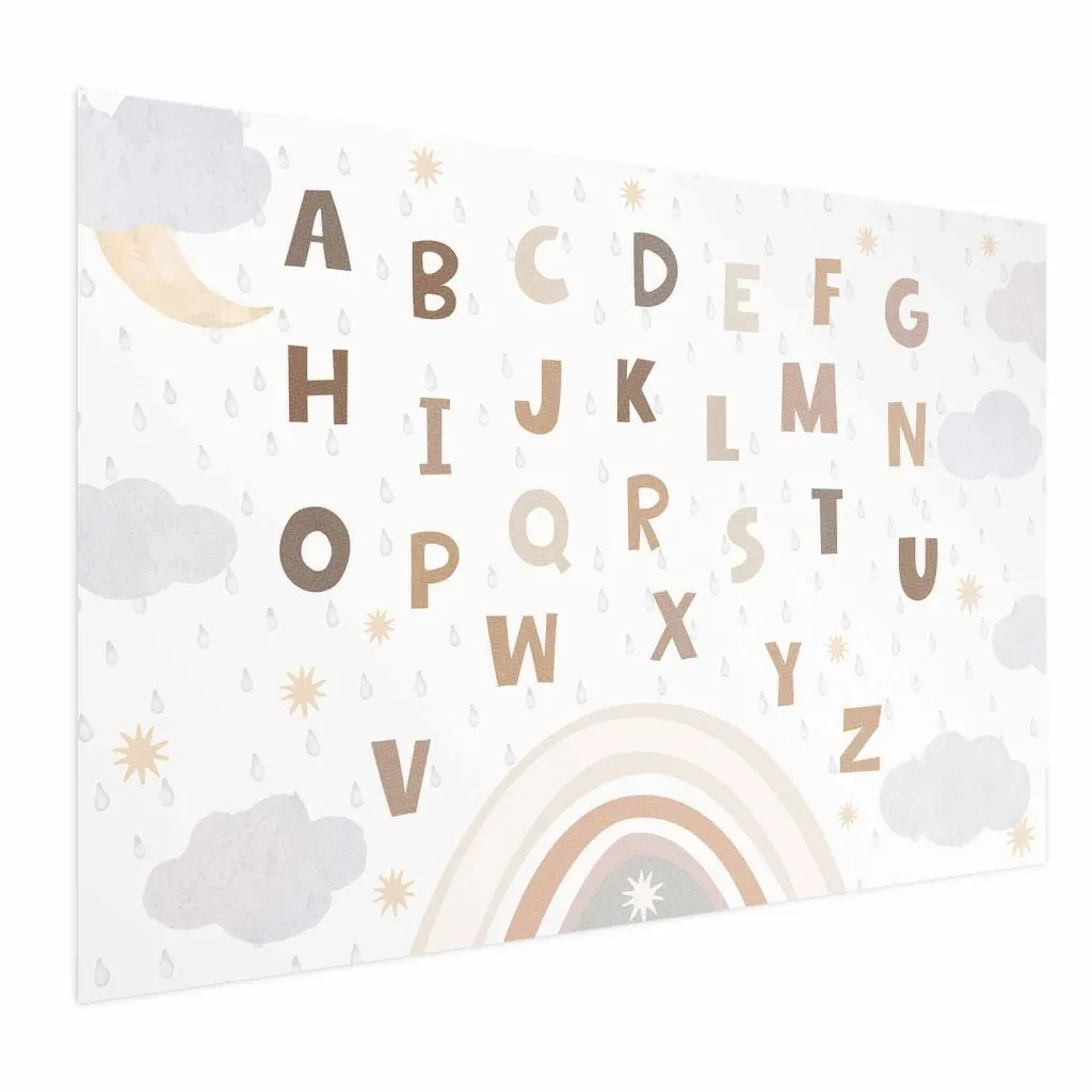 Plakat - Letters in Muted Colors 30x21 Bez okvira