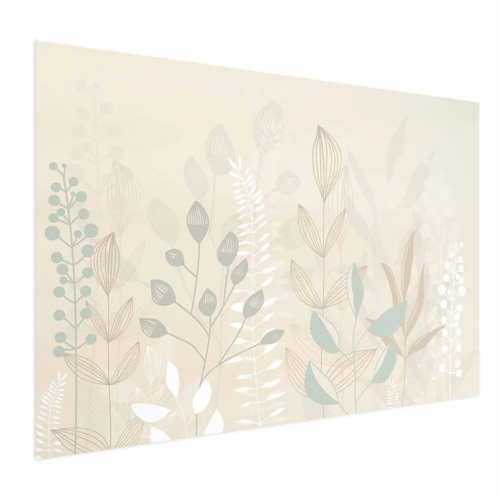 Plakat - Pastel-Beige Meadow 30x21 Bez okvira