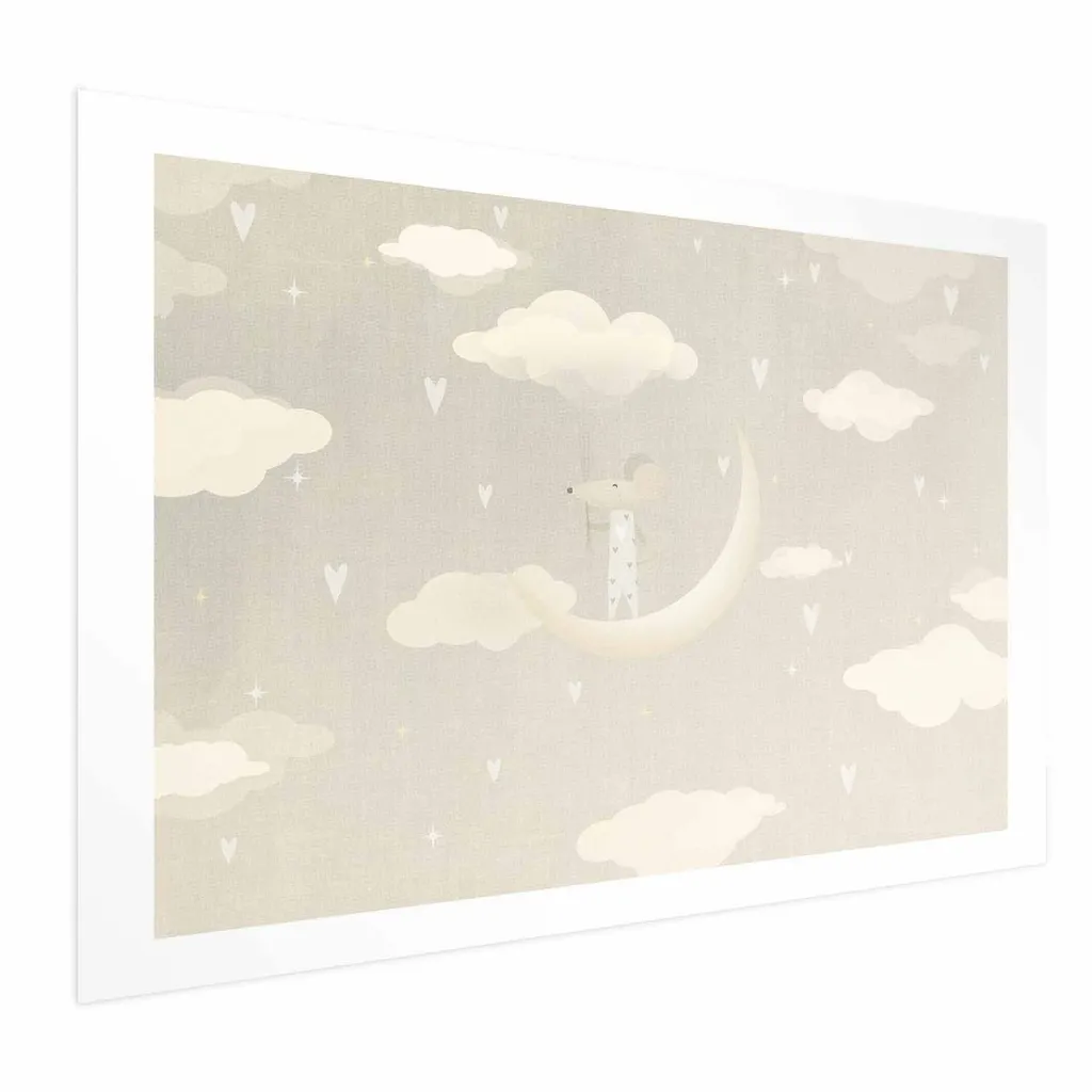 Plakat - Mouse on the Moon 30x21 Bez okvira s margom