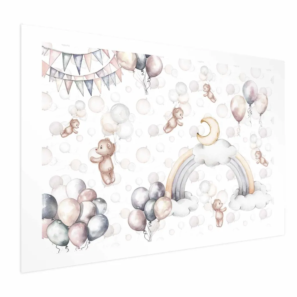 Plakat - Bears in the Sky 30x21 Bez okvira s margom