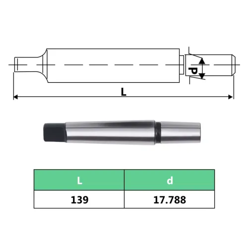 Stezna glava za svrdla MT3-B18 s rasponom stezanja 16 mm 1-16B16 - Mt3-b18 (1-16 mm) Cijena