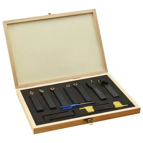 12-dijelni set izmjenjivih alata za tokarenje 16 x 16 mm 100 mm - 16 x 16 mm Cijena