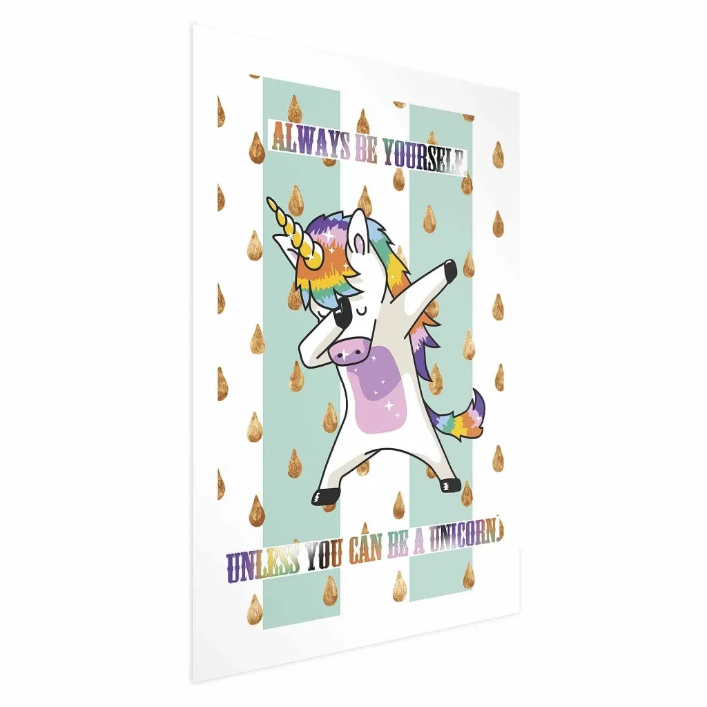 Plakat - Always Be Yourself 21x30 Bez okvira s margom