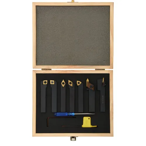 12-dijelni set izmjenjivih alata za tokarenje 12 x 12 mm 80 mm - 12 x 12 mm Cijena
