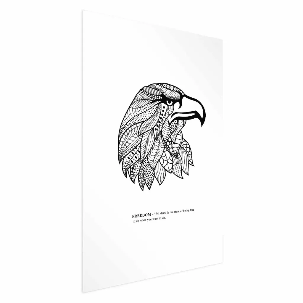 Plakat - Eagle of Freedom 21x30 Bez okvira s margom