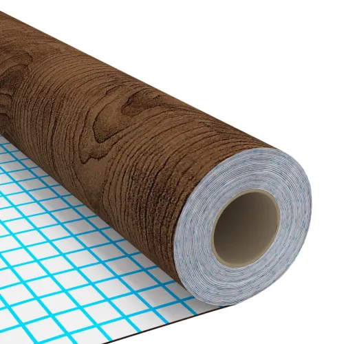 Samoljepljive folije za namještaj 2 kom hrast 500 x 90 cm PVC - Tamni hrast 2 Cijena