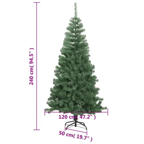 Umjetno Božićno Drvce L 240 cm Zeleno - Zelena 240 cm 1 1 Cijena