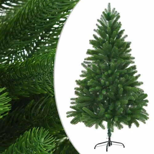 Umjetno božićno drvce s realističnim iglicama 210 cm zeleno - Zelena 210 cm Cijena