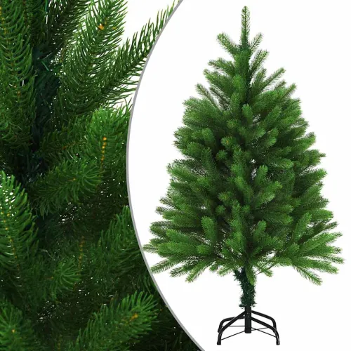 Umjetno božićno drvce s realističnim iglicama 120 cm zeleno - Zelena 120 cm Cijena