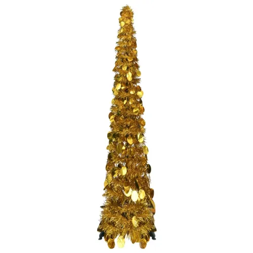 Umjetna božićna drvca PET Gold - Zlatno 120 cm Cijena