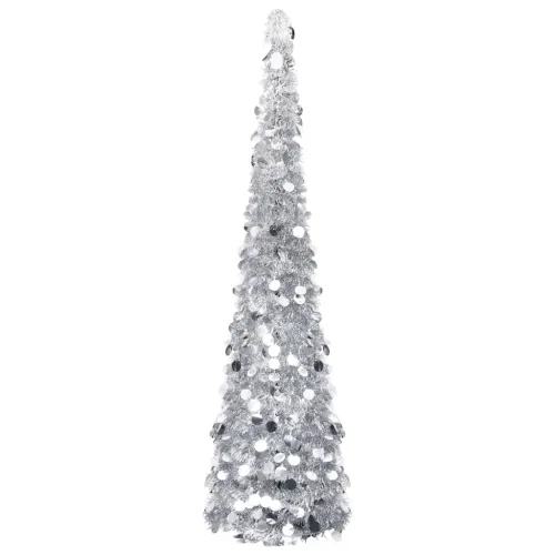 Umjetna božićna drvca PET Silver - Srebrno 180 cm Cijena